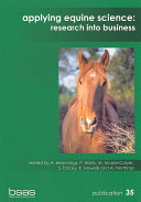 Applying equine science : research into business /