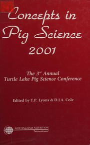 Concepts in pig science /