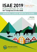 Proceedings of the 53rd Congress of the ISAE,  5th-9th August, 2019, Bergen, Norway /
