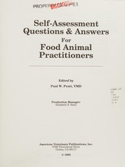 Self-assessment questions & answers for food animal practitioners /