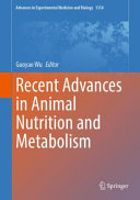 Recent advances in animal nutrition and metabolism /