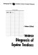 Performance diagnosis of equine tendons /