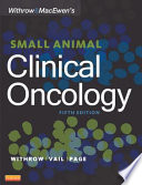 Withrow and MacEwen's small animal clinical oncology.