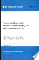 Productivity of Boran cattle maintained by chemoprophylaxis under trypanosomiasis risk /