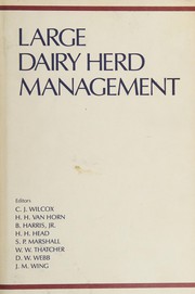 Large dairy herd management /