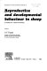 Reproductive and developmental behaviour in sheep : an anthology from "Applied animal ethology" /