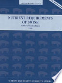 Nutrient requirements of swine /