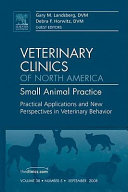 Practical applications and new perspectives in veterinary behavior /