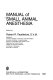 Manual of small animal anesthesia /