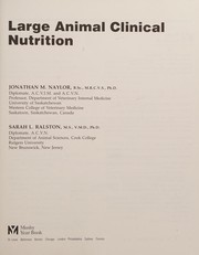 Large animal clinical nutrition /