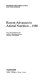 Recent advances in animal nutrition, 1980 /