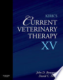 Kirk's current veterinary therapy XV /