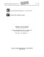 Monitoring of fish stock abundance : the use of catch and effort data : a report of the ACMRR Working Party on Fishing Effort and Monitoring of Fish Stock Abundance : Rome, Italy, 16-20 December 1975.