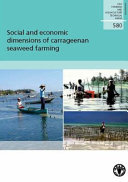 Social and economic dimensions of carrageenan seaweed farming /