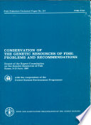 Conservation of the genetic resources of fish : problems and recommendations : report of the Expert Consultation on the Genetic Resources of Fish, 3 June 1980.