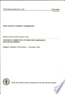 Report of the seventh session of the Standing Committee on Resource Research and Development : Bangkok, Thailand, 29 November-1 December 1993 /