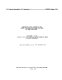 Contributed papers submitted to the Expert Consultation on Fishing for Squid and other Cephalopods : supplement 1 to the Report of the Expert Consultation on Fishing for Squid and other Cephalopods, Tokyo and Hakodate, Japan, 9-13 September 1975 /