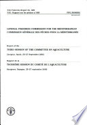Report of the third session of the Committee on Aquaculture : Zaragoza, Spain, 25-27 September 2002 /