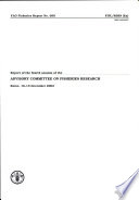 Report of the fourth session of the Advisory Committee on Fisheries Research, Rome, 10-13 December 2002.