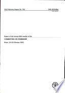 Report of the twenty-fifth session of the Committee on Fisheries : Rome, 24-28 February 2003.