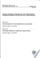 Report of the fourth session of the Committee on Aquaculture : Alexandria, Egypt, 7-9 June 2004 /