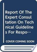Report of the Expert Consultation on Technical Guidelines for Responsible Fish Trade : Silver Spring, United States of America, 22-26 January 2007 /