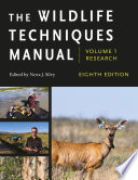 The wildlife techniques manual /