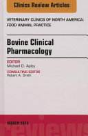Bovine clinical pharmacology /