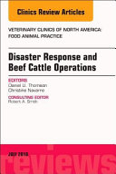 Disaster response for beef cattle operations /