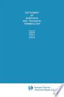 Dictionary of scientific and technical terminology /