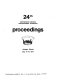 24th International Technical Communication Conference, Chicago, Illinois, May 11-14, 1977 : proceedings /