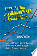 Forecasting and management of technology /