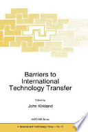 Barriers to international technology transfer /