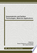 Nanomaterials and Surface Technologies, Materials Applications : Selected, peer reviewed papers from the German-Russian Young Scientists Conference ''Renewable Energy - Biotechnology - Nanotechnology'', May 20-22, 2014, Tomsk, Russia /