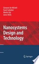 Nanosystems design and technology /