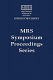 Spatially resolved characterization of local phenomena in materials and nanostructures : symposium held December 2-6, 2002, Boston, Massachusetts /