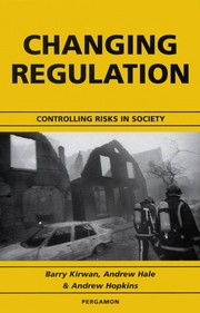 Changing regulation : controlling risks in society /