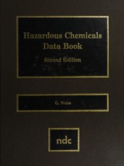 Hazardous chemicals data book /