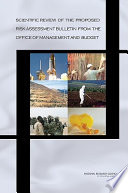 Scientific review of the proposed risk assessment bulletin from the Office of Management and Budget  /