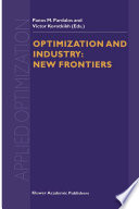 Optimization and industry : new frontiers /