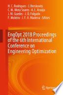 EngOpt 2018 Proceedings of the 6th International Conference on Engineering Optimization /