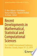 Recent Developments in Mathematical, Statistical and Computational Sciences : The V AMMCS International Conference, Waterloo, Canada, August 18-23, 2019 /