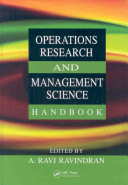 Operations research and management science handbook /