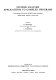 Systems analysis applications to complex programs : proceedings of the IFAC/IFORS/IIASA Workshop, Bielsko Biaa, Poland, 1-6 June 1977 /