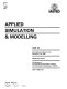 Applied simulation & modelling : ASM '89 : Santa Barbara, California, U.S.A., November 13-15, 1989 /