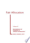 Fair allocation /