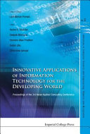 Innovative applications of information technology for the developing world : proceedings of the 3rd Asian Applied Computing Conference, Kathmandu, Nepal, 10-12 December 2005 /