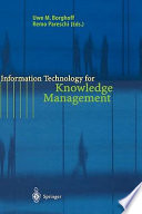 Information technology for knowledge management /