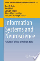 Information systems and neuroscience : Gmunden Retreat on Neurois 2016 /