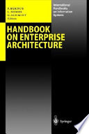 Handbook of enterprise architecture /